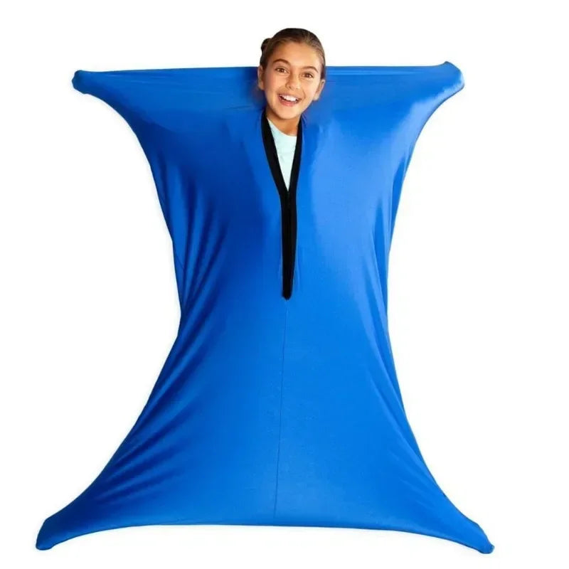 Sensory Sack Needs Child Autism Stocking  Equipment Adult Kid Sock Full Body Blanket Magic Bag Kindergarten Sports Game Clothe