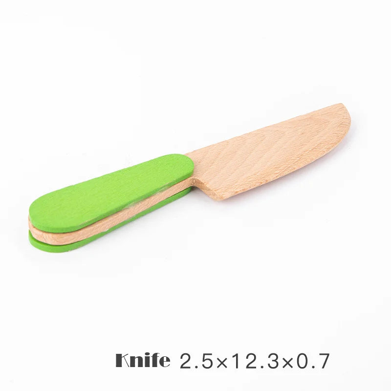 Magnetic Wooden Cutting Fruits Vegetables Pretend Play Simulation Kitchen Toys Classic Game Montessori Educational Toys For Kids