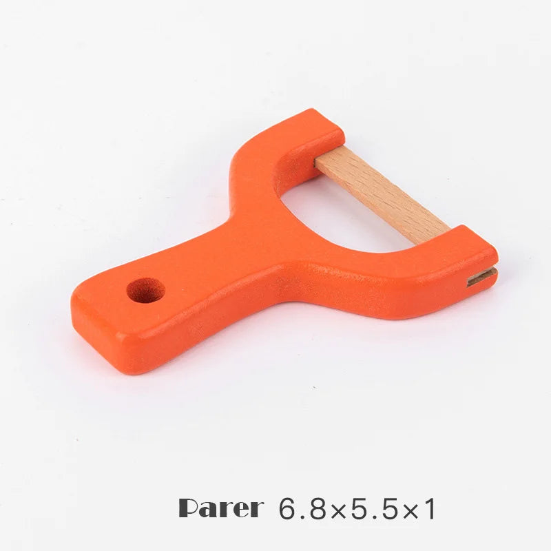 Magnetic Wooden Cutting Fruits Vegetables Pretend Play Simulation Kitchen Toys Classic Game Montessori Educational Toys For Kids