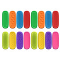 Silicone Sensory Strip Fidget Toys Kids Autism Decompression Calming Fidgeting Toy Adults Stress Desk Anxiety Relief Sensory Toy