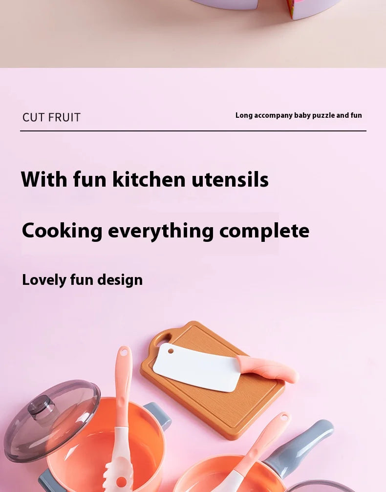 DIY Fruit Cutting Toys Vegetables Fruits And Vegetables Parent-Child Simulation Kitchen Food Children's Birthday Gifts