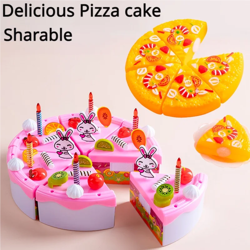 DIY Fruit Cutting Toys Vegetables Fruits And Vegetables Parent-Child Simulation Kitchen Food Children's Birthday Gifts